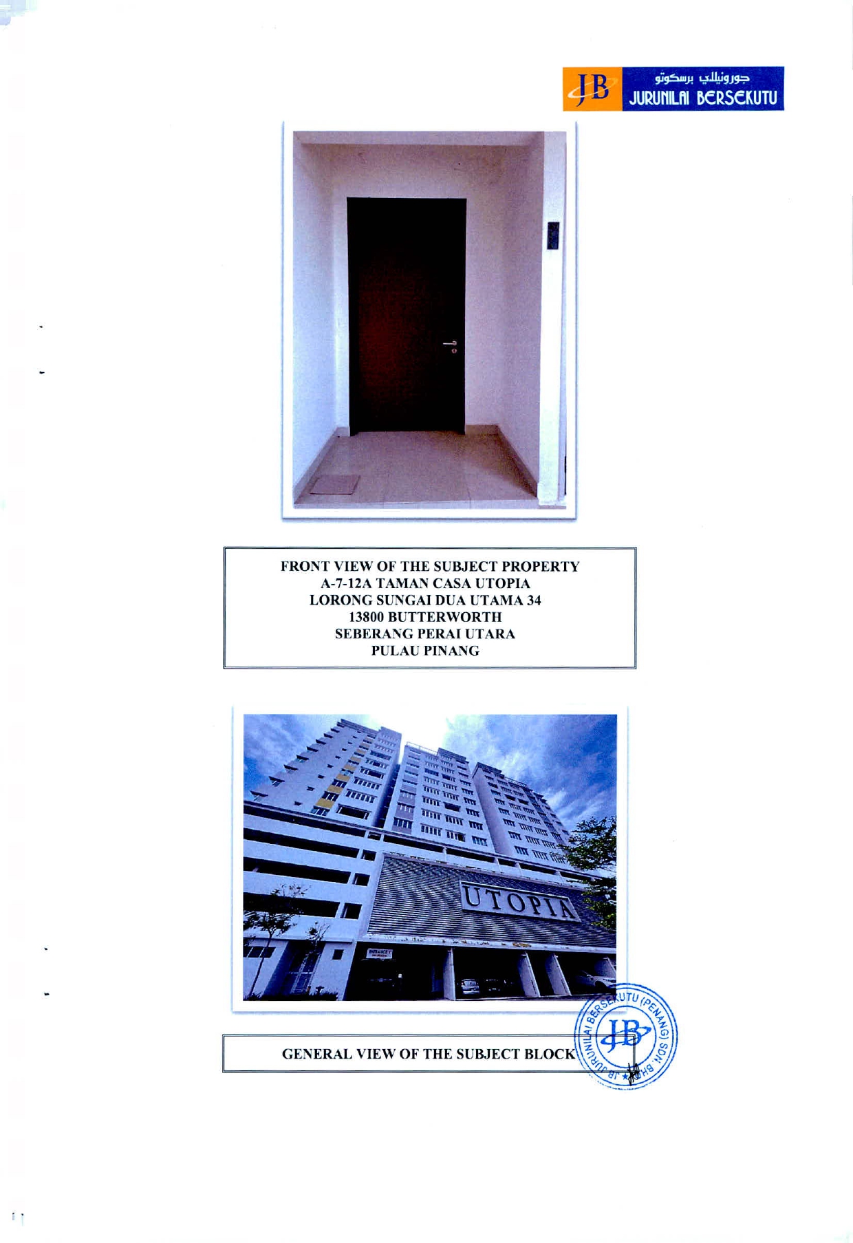 Taman Casa Utopia, Lorong Sungai Dua Utama 34, 13800 Butterworth, Seberang Perai Utara, Pulau Pinang image