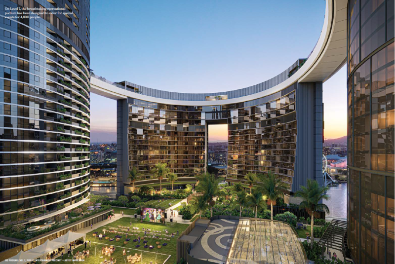 Queen's Wharf Tower — 23 Margaret St, Brisbane City QLD 4000, Australia, Australia