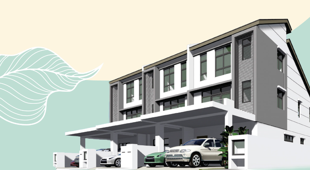 Air Itam 3 Storey Terrace House photo