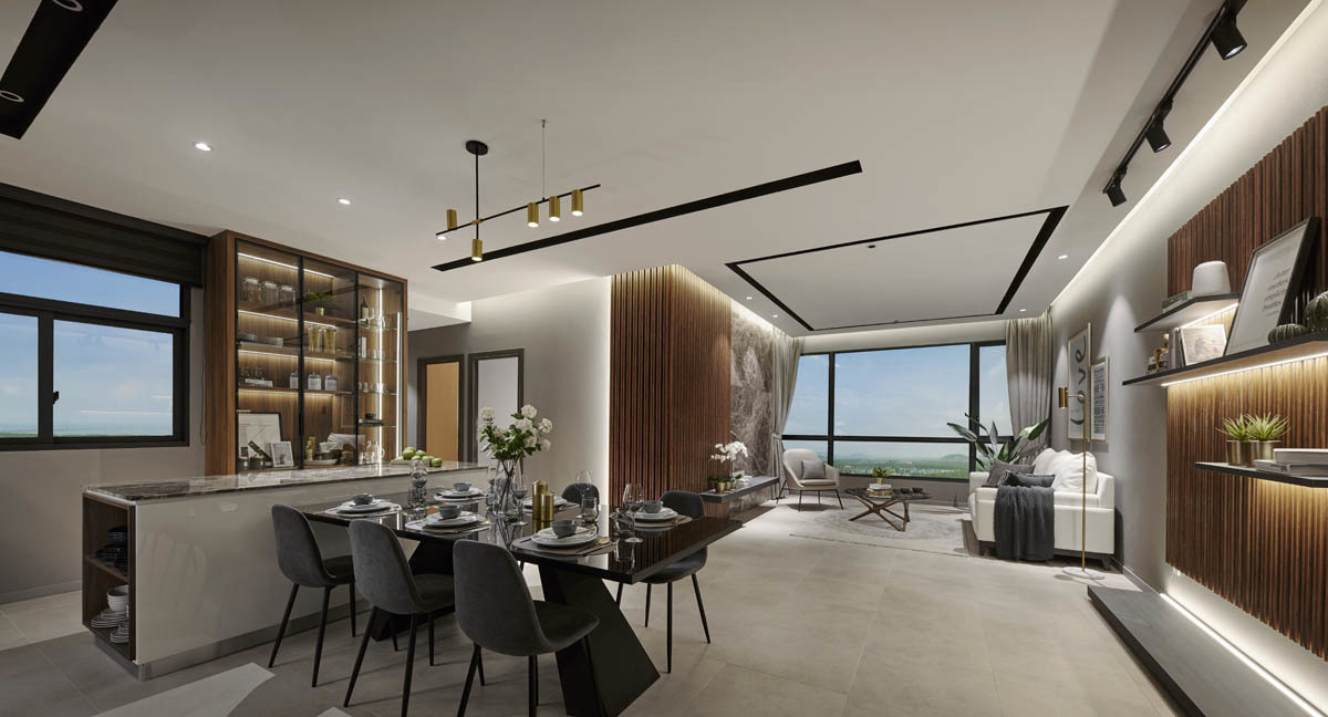 Anggun Residences, Design Village image