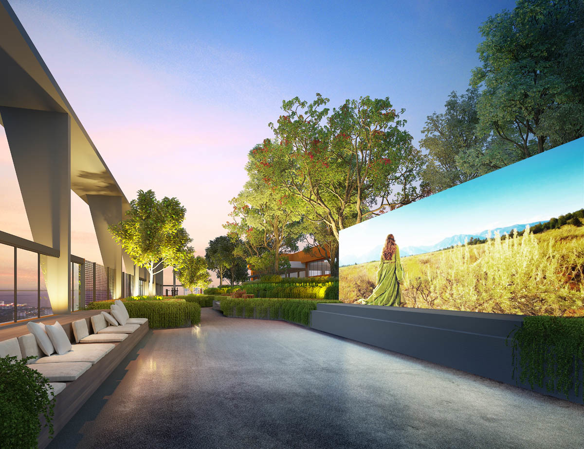 Anggun Residences, Design Village image