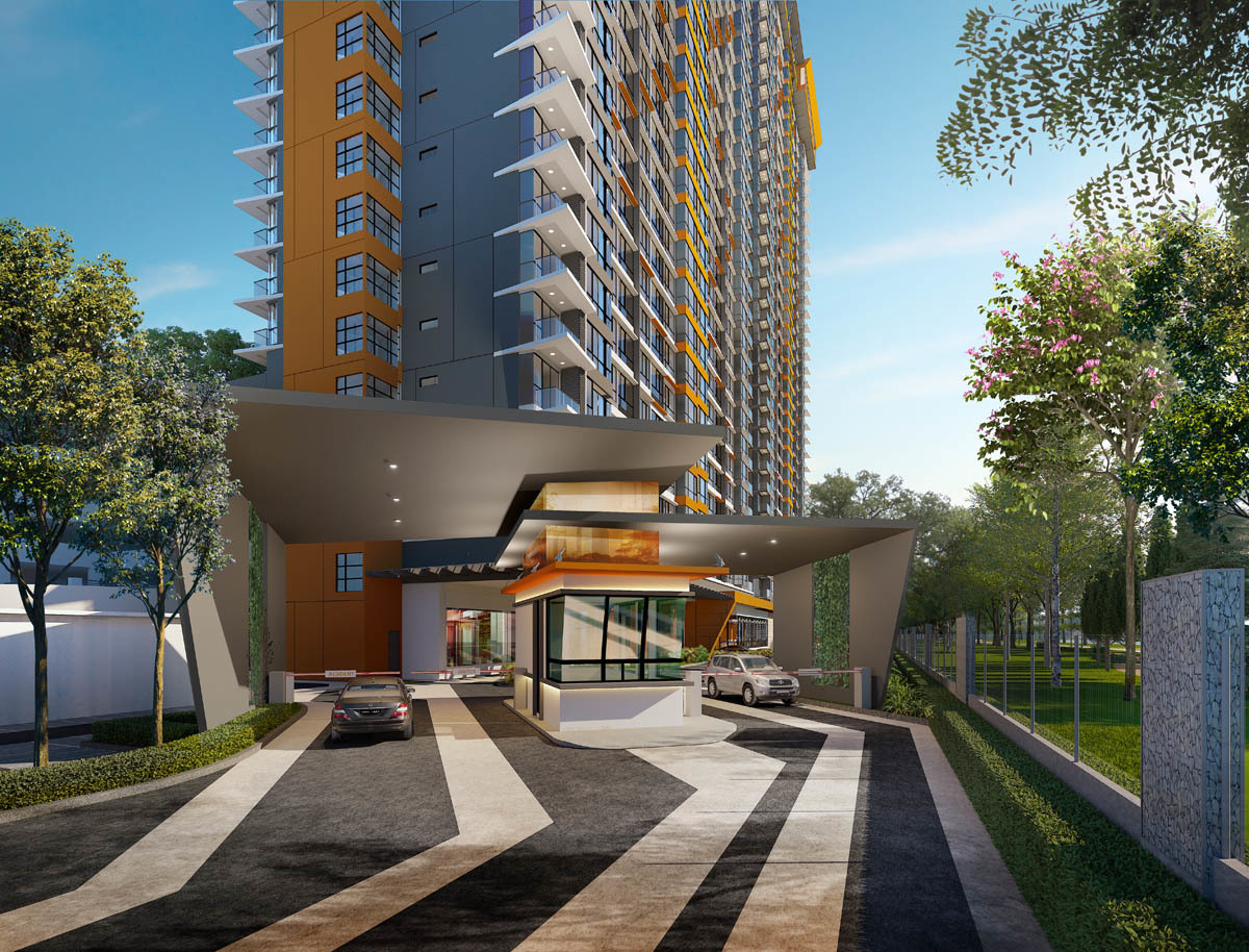 Anggun Residences, Design Village image