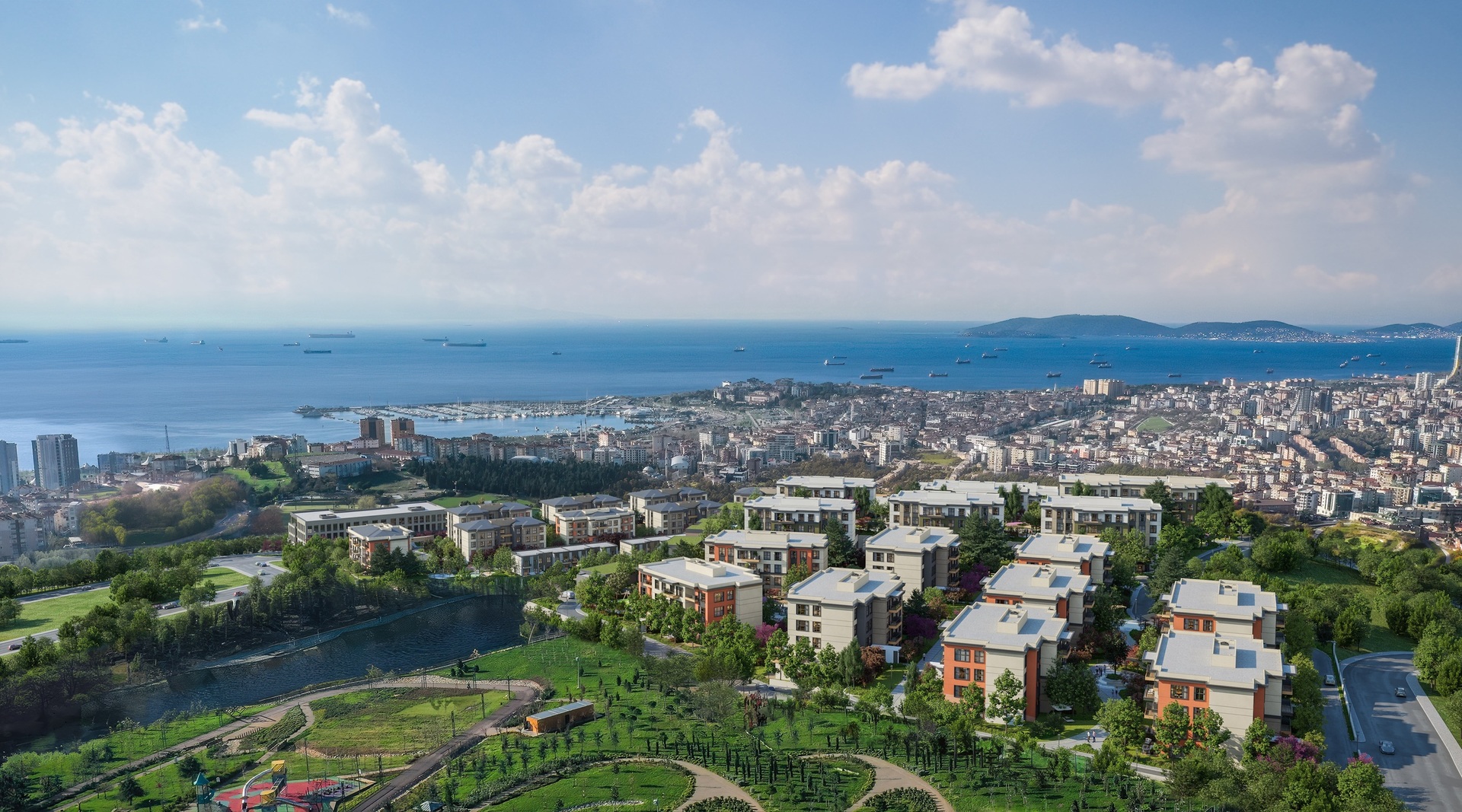 Pendik Seaview Living Compound image