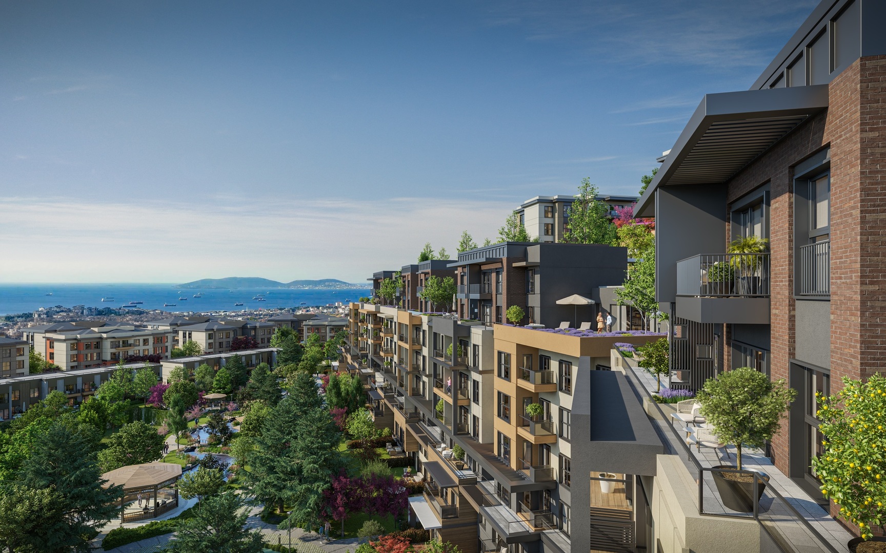 Pendik Seaview Living Compound image