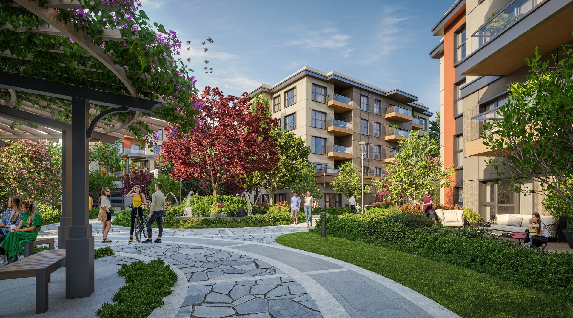 Pendik Seaview Living Compound image