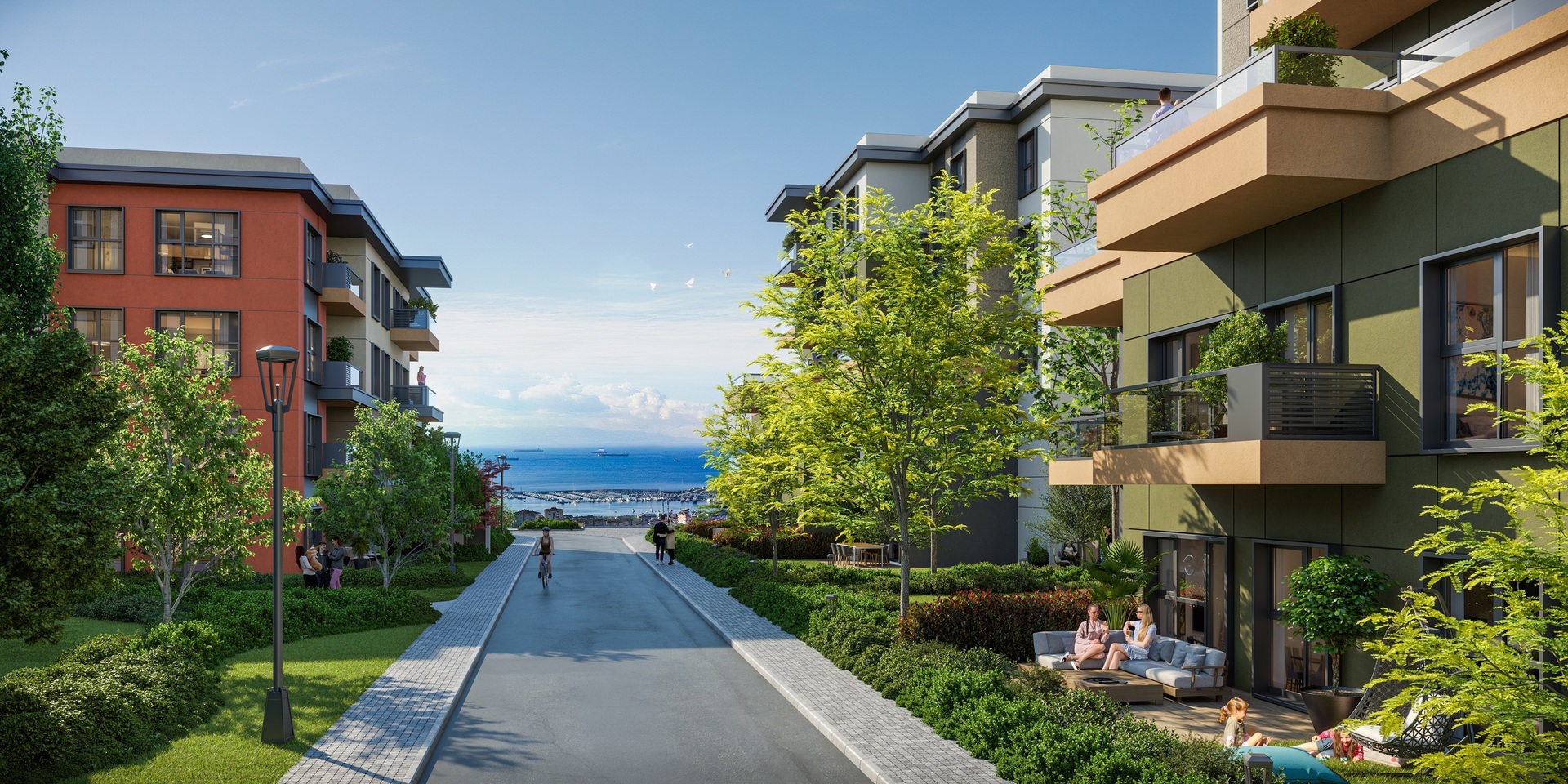 Pendik Seaview Living Compound image