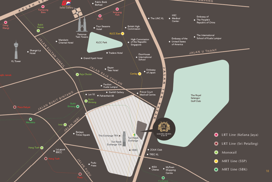 Golden Crown Residence @ TRX image