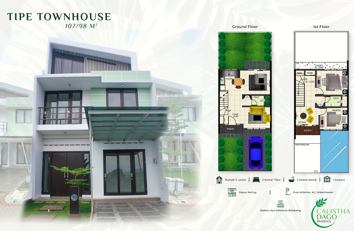 CALISTHA DAGO RESIDENCE (TYPE TOWNHOUSE) image