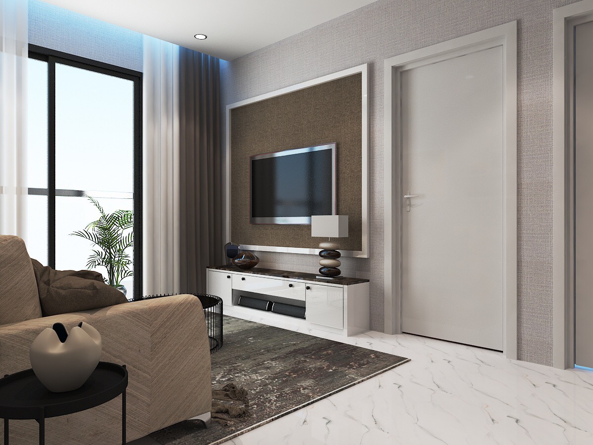 GRAND RIVERSIDE, 1 BEDROOM FOR RENT, FULLY FURNISHED, CITY VIEW, DISTRICT 4 image