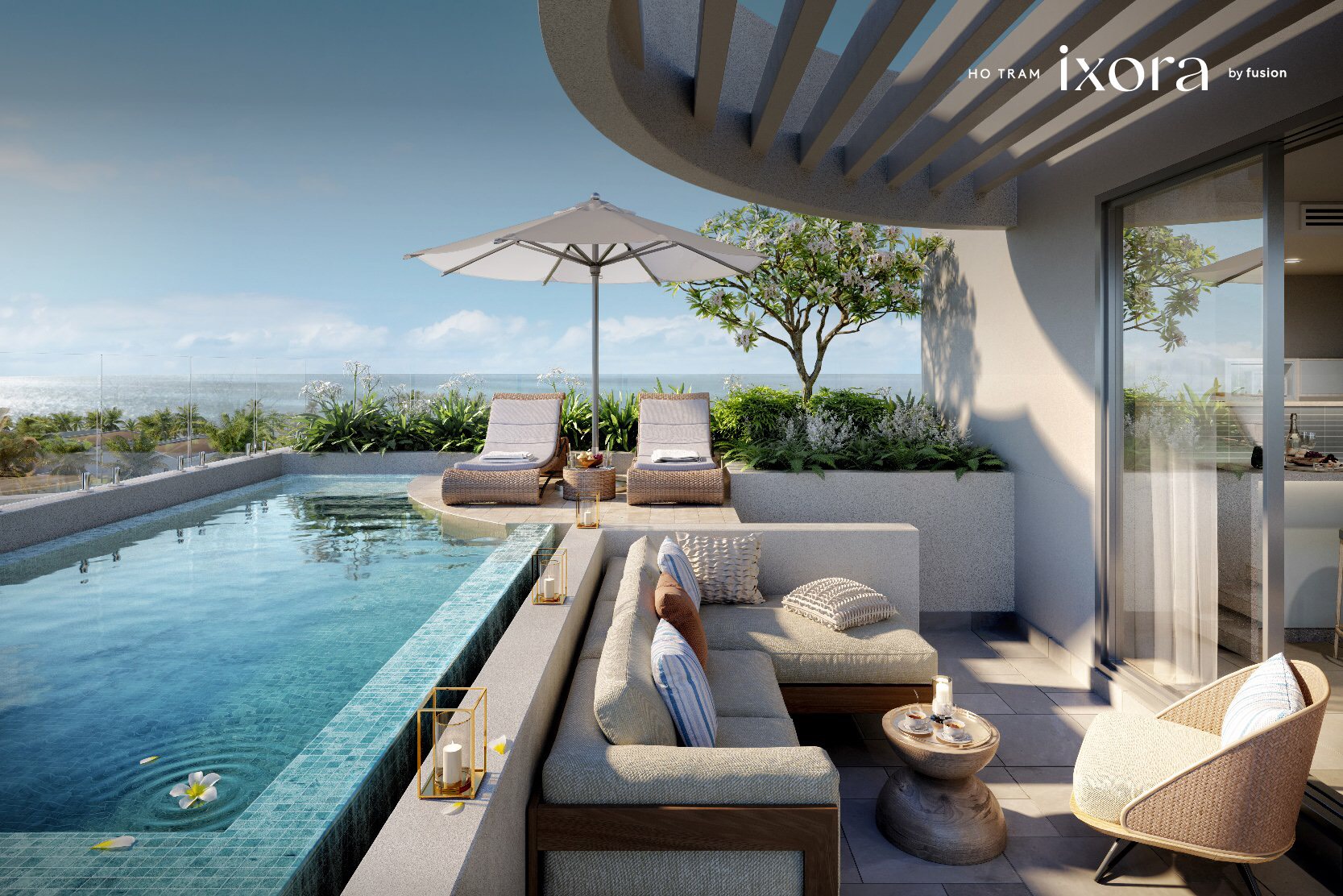 IXORA HO TRAM - PENTHOUSE - NƠI THIÊN ĐƯỜNG KHÔNG CÒN LÀ GIẤC MƠ - IXORA HO TRAM - WHERE THE DREAM COMES TRUE image