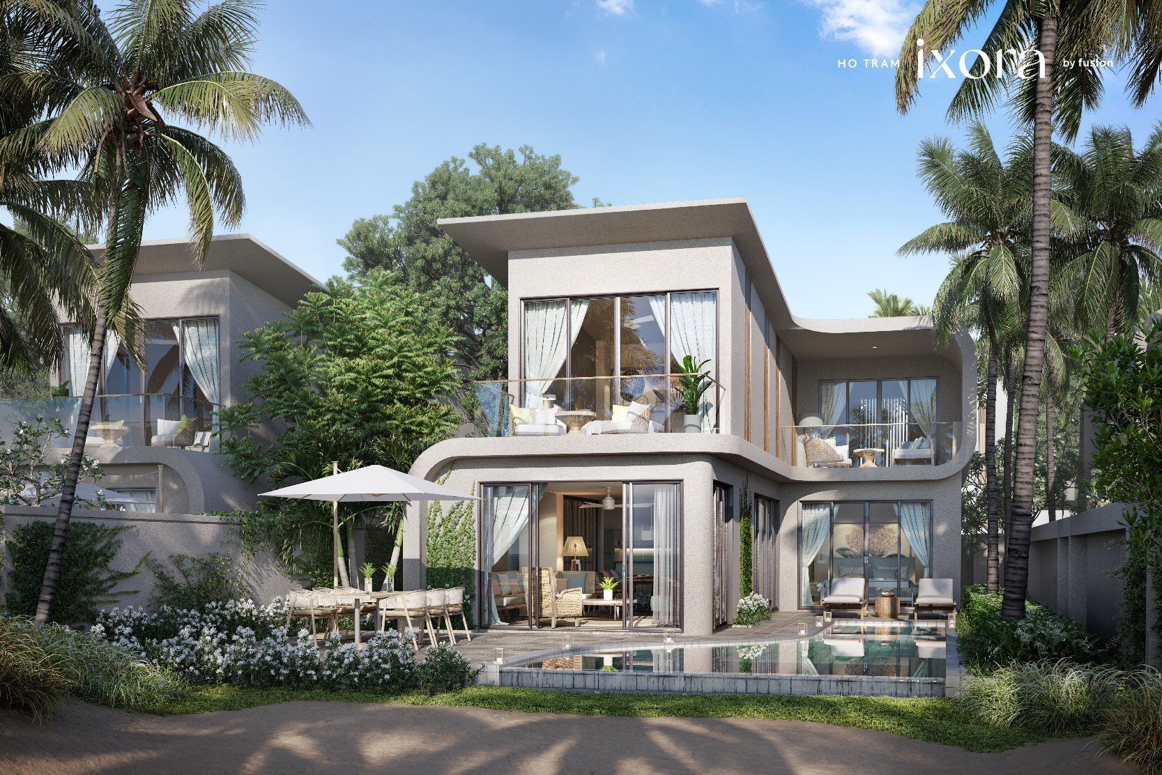 IXORA HO TRAM - BEACHFRONT VILLAS - NƠI THIÊN ĐƯỜNG KHÔNG CÒN LÀ GIẤC MƠ - WHERE THE DREAM COMES TRUE image