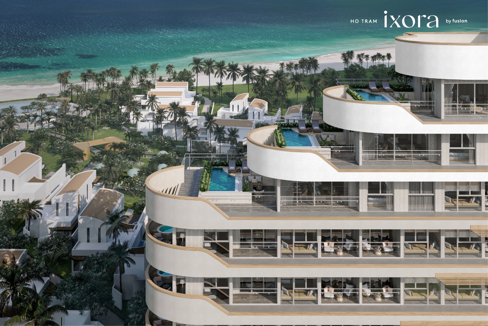 IXORA HO TRAM - GARDEN VILLAS - NƠI THIÊN ĐƯỜNG KHÔNG CÒN LÀ GIẤC MƠ - WHERE THE DREAM COMES TRUE image