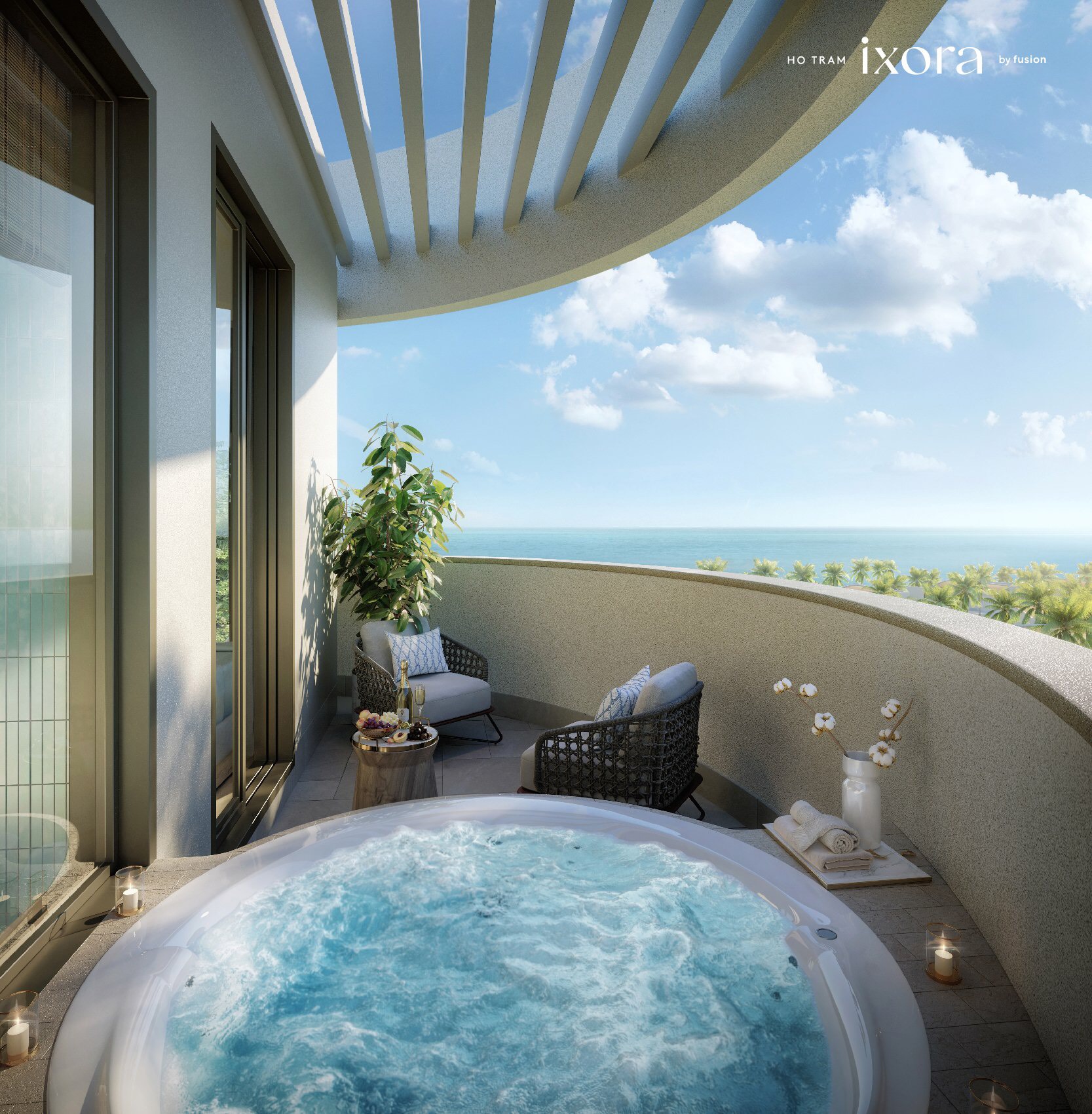 IXORA HO TRAM - GARDEN VILLAS - NƠI THIÊN ĐƯỜNG KHÔNG CÒN LÀ GIẤC MƠ - WHERE THE DREAM COMES TRUE image