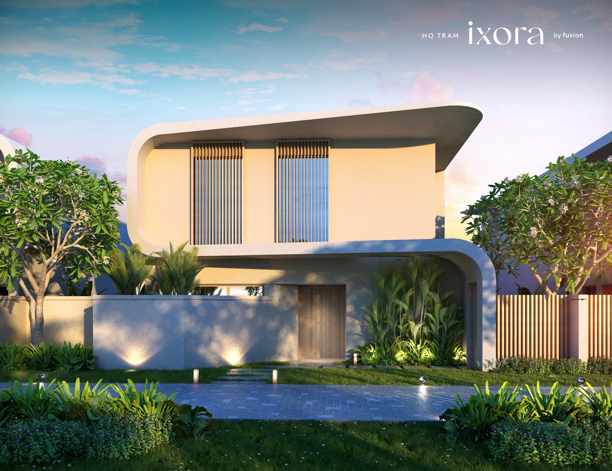 IXORA HO TRAM - GARDEN VILLAS - NƠI THIÊN ĐƯỜNG KHÔNG CÒN LÀ GIẤC MƠ - WHERE THE DREAM COMES TRUE image