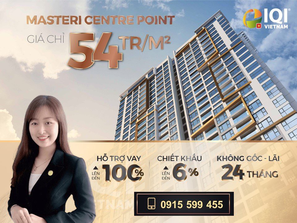 MASTERI CENTRE POINT - MUA NHÀ 0 ĐỒNG, KHÔNG TRẢ ĐỒNG NÀO TRONG 2 NĂM image