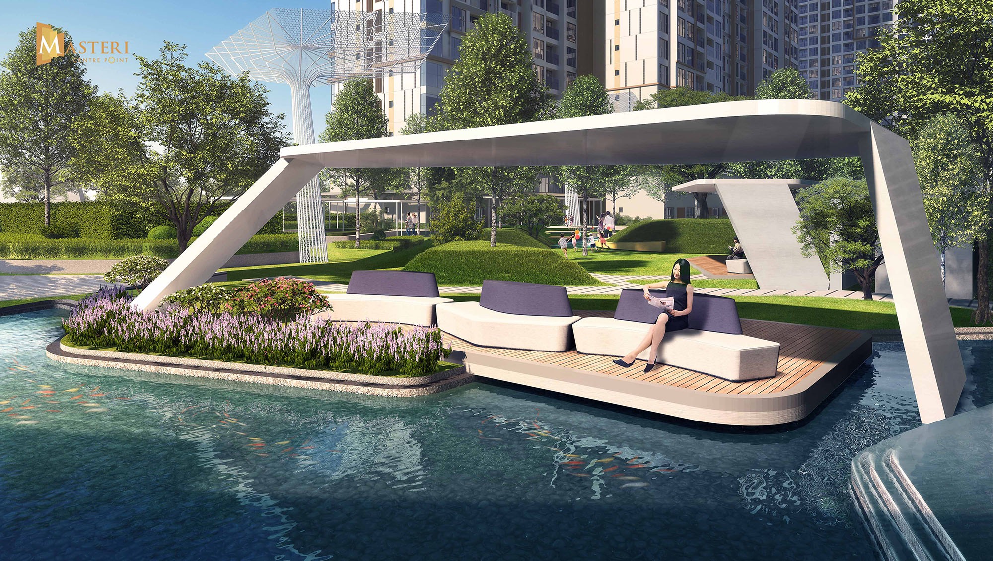 MASTERI CENTRE POINT - MUA NHÀ 0 ĐỒNG, KHÔNG TRẢ ĐỒNG NÀO TRONG 2 NĂM image