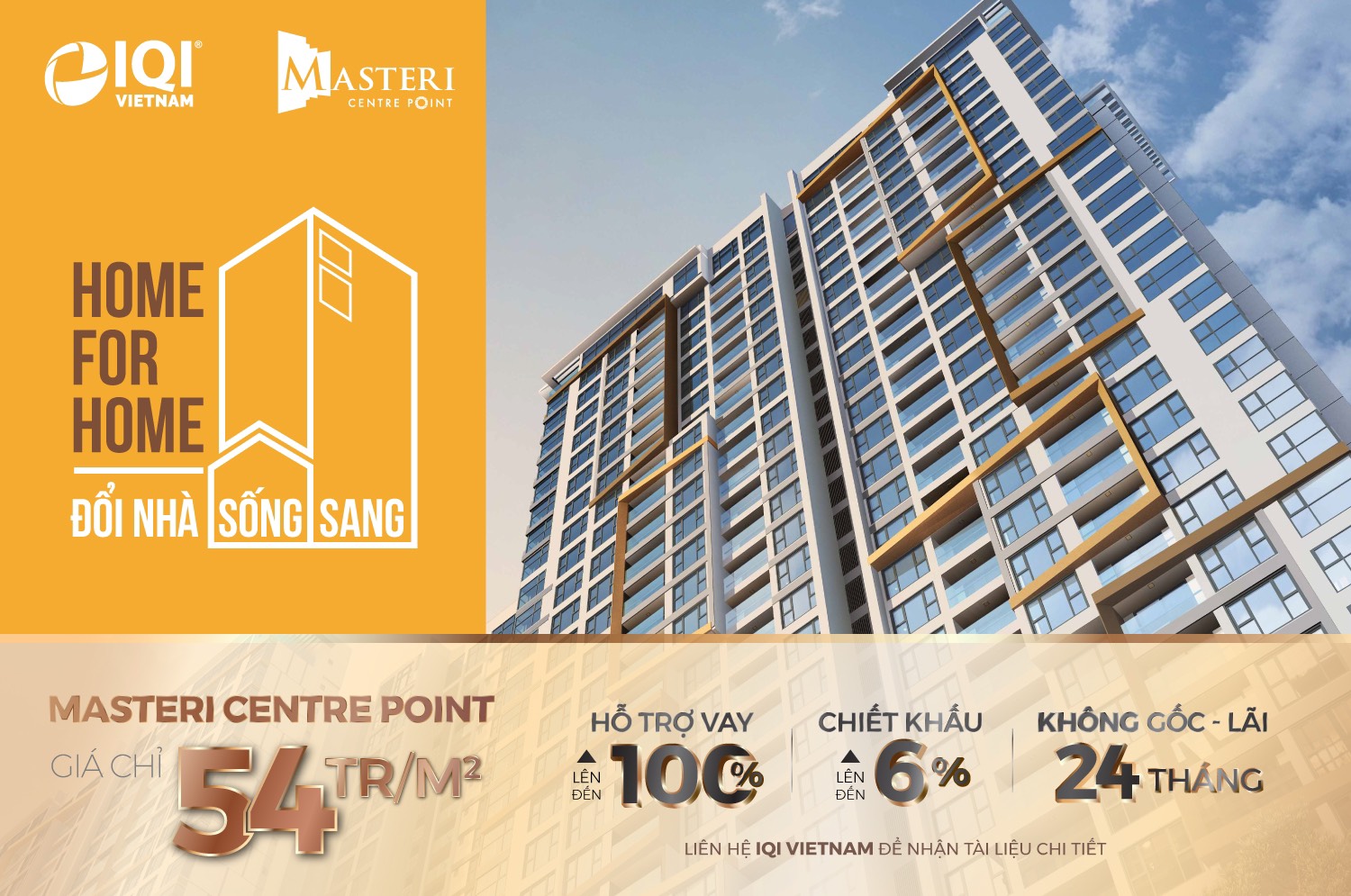 MASTERI CENTRE POINT - MUA NHÀ 0 ĐỒNG, KHÔNG TRẢ ĐỒNG NÀO TRONG 2 NĂM image