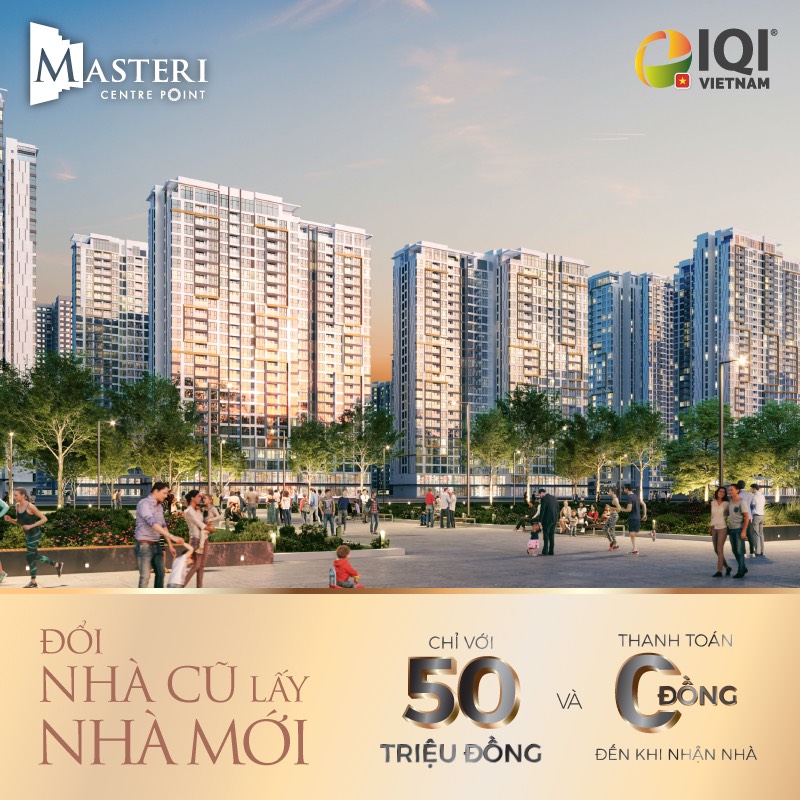 MASTERI CENTRE POINT - MUA NHÀ 0 ĐỒNG, KHÔNG TRẢ ĐỒNG NÀO TRONG 2 NĂM image
