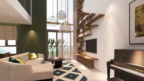 VISTA VERDE, DUPLEX 4 Phòng ngủ, View sông, Nội thất đẹp và cao cấp image