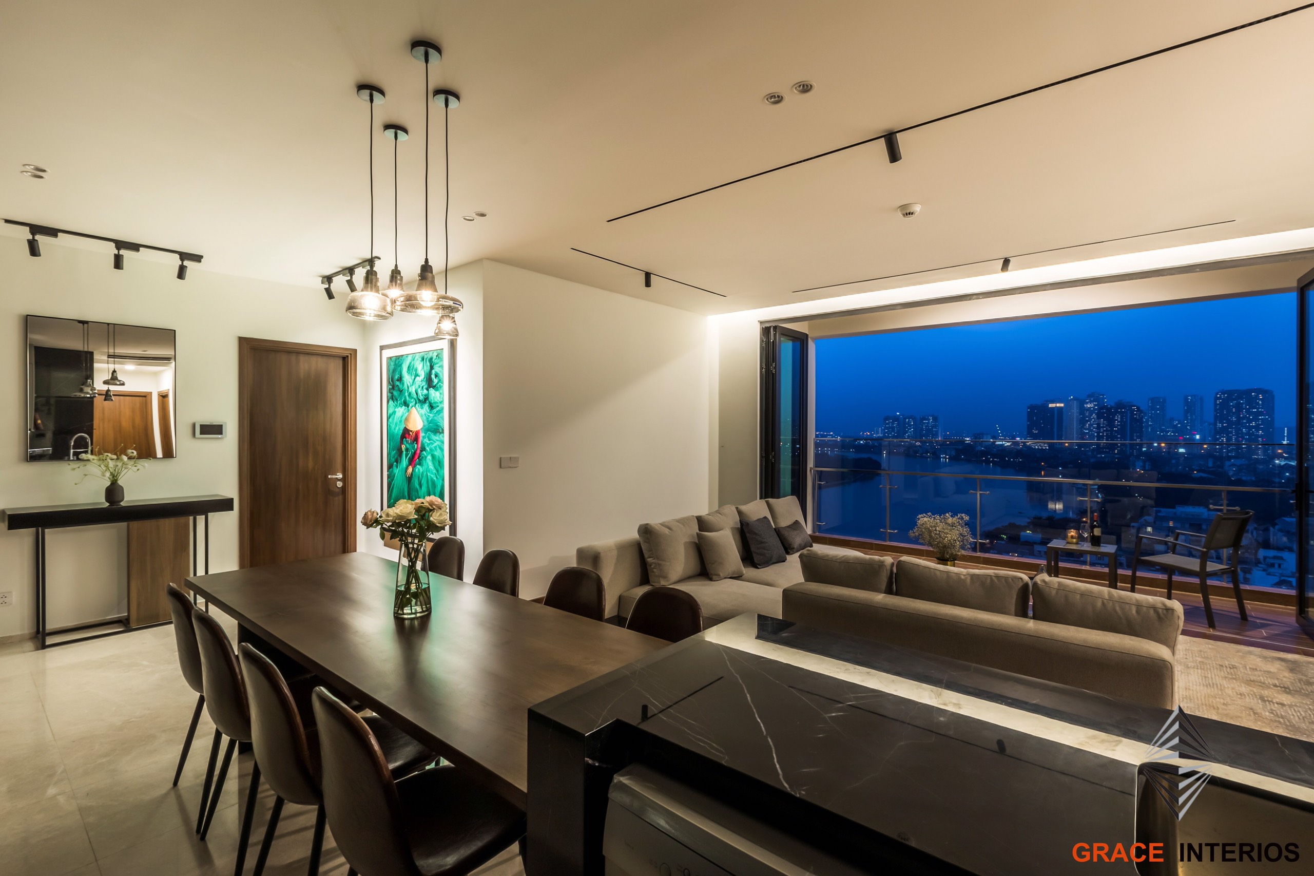 D'edge Thảo Điền, 3 Bedrooms, luxury furniture, River view image