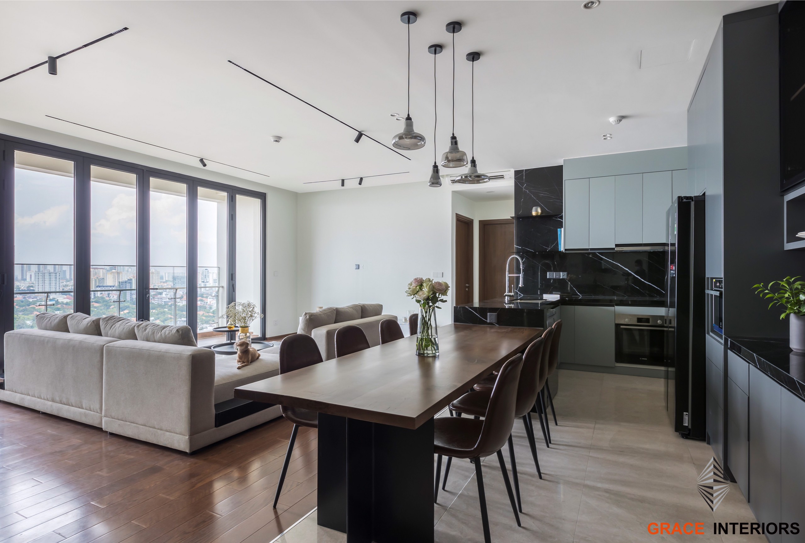 D'edge Thảo Điền, 3 Bedrooms, luxury furniture, River view image