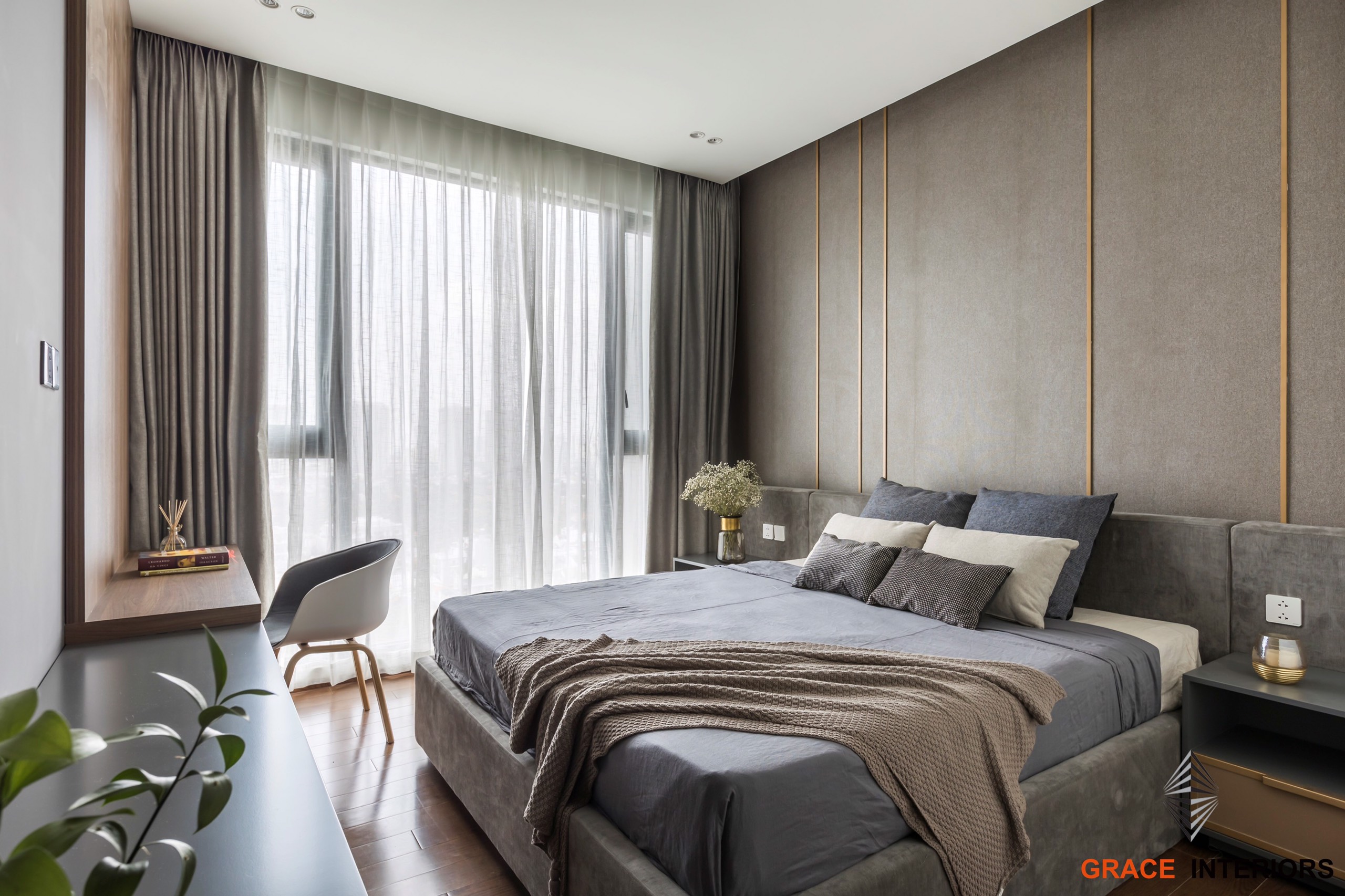 D'edge Thảo Điền, 3 Bedrooms, luxury furniture, River view image