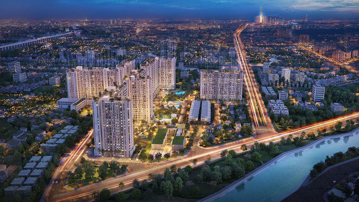 PICITY HIGH PARK, 2 Phòng ngủ, Bàn giao hoàn thiện, View xinh đẹp image