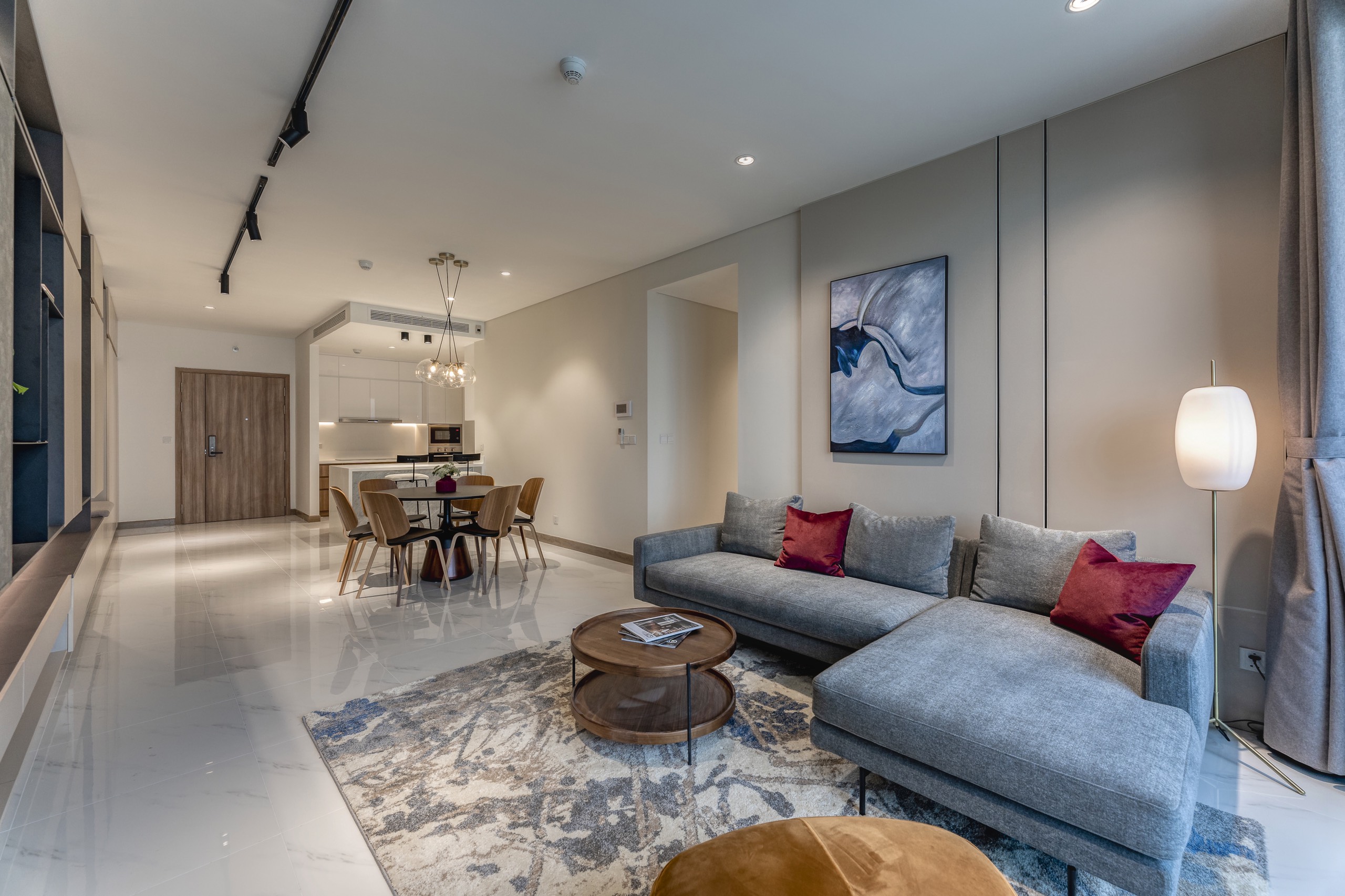 SUNWAH PEARL, 3 BEDROOMS, FULLY LUXURY FURNISHED, RIVER VIEW image