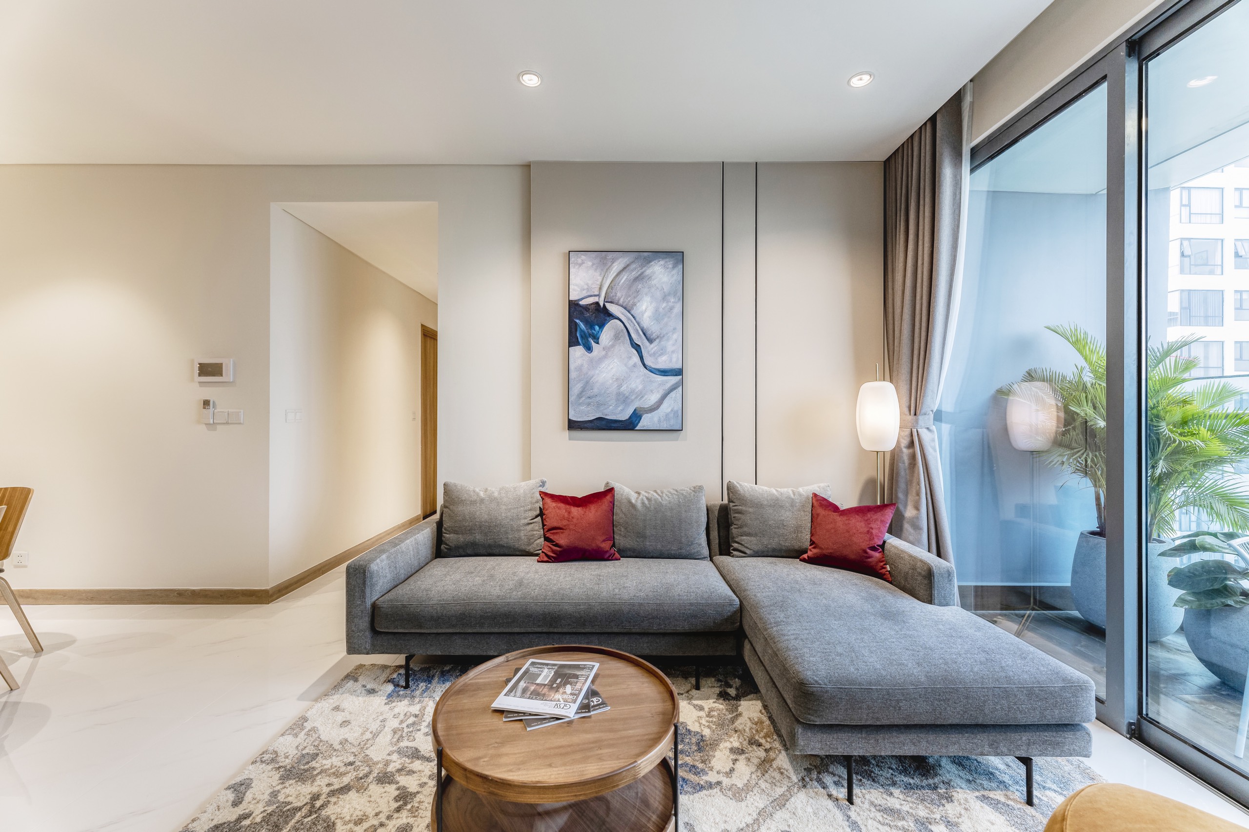 SUNWAH PEARL, 3 BEDROOMS, FULLY LUXURY FURNISHED, RIVER VIEW image
