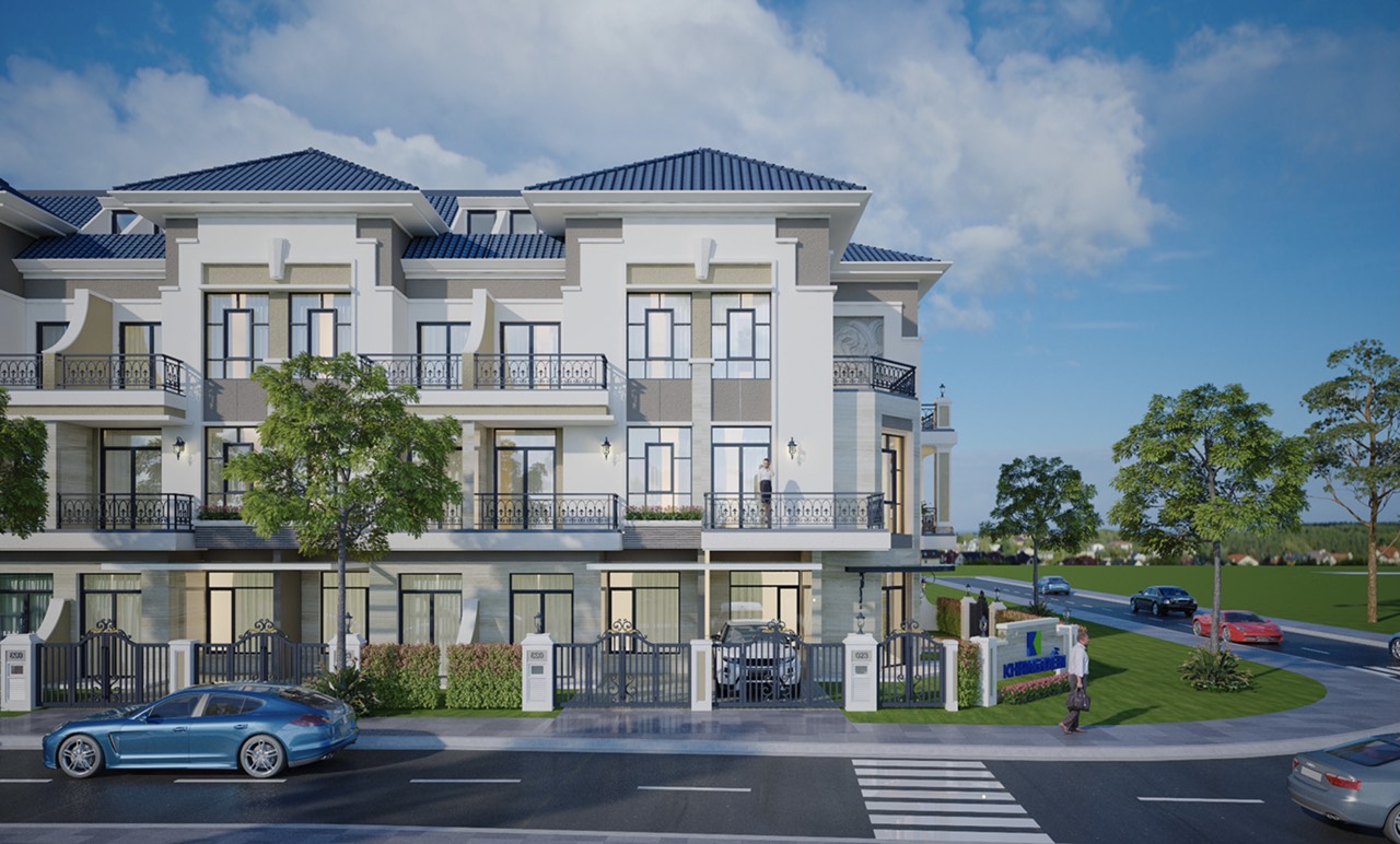 Biệt thự góc 2 mặt tiền Verosa Park Khang Điền, 416m2, 4 tầng, Sân vườn riêng image