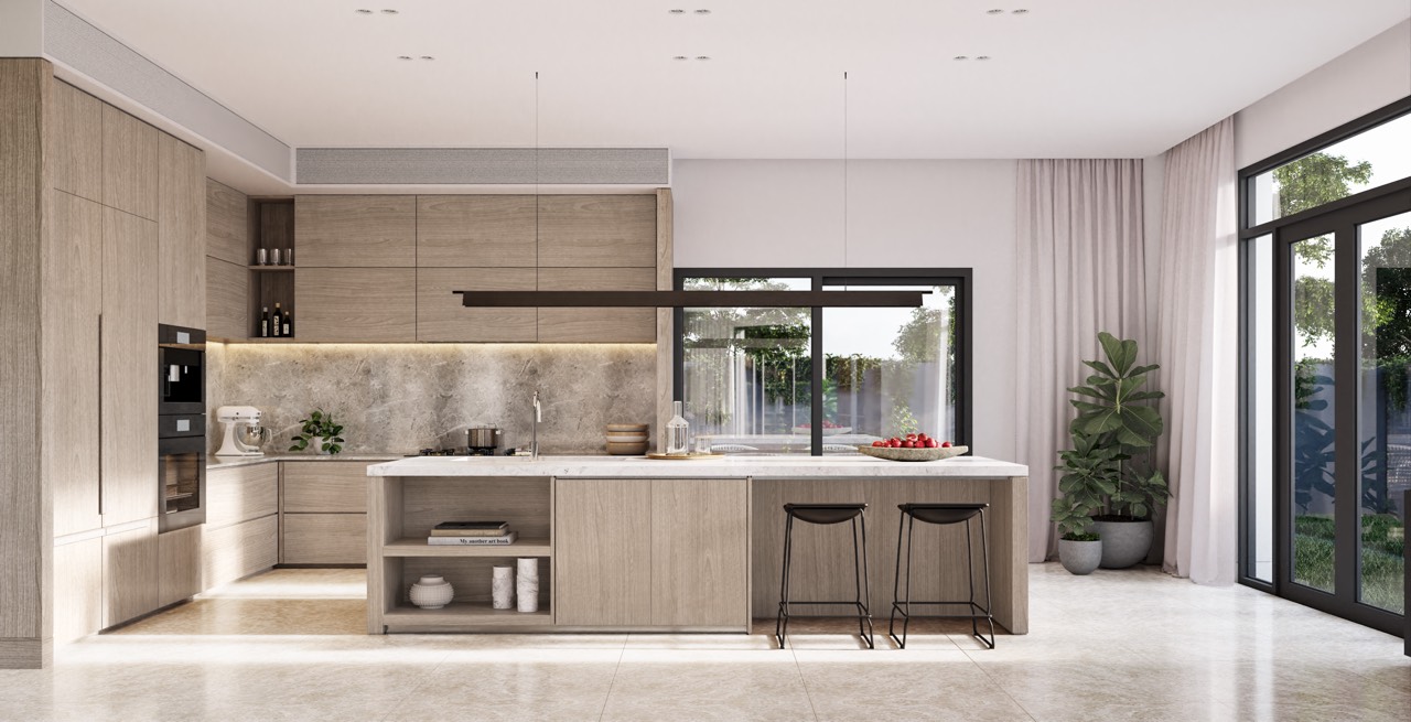 Biệt thự góc 2 mặt tiền Verosa Park Khang Điền, 416m2, 4 tầng, Sân vườn riêng image