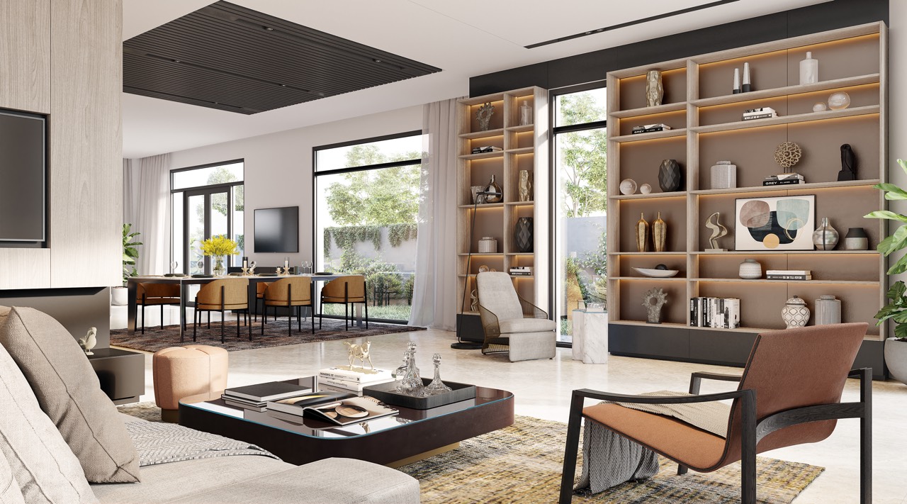 Biệt thự góc 2 mặt tiền Verosa Park Khang Điền, 416m2, 4 tầng, Sân vườn riêng image