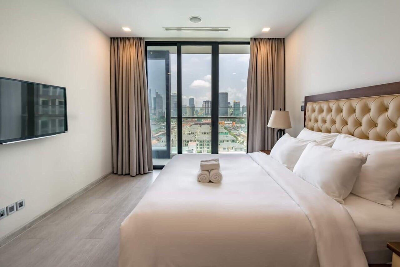 VINHOMES GOLDEN RIVER, 3 BEDROOM, FULLY FURNISHED, RIVER VIEW image