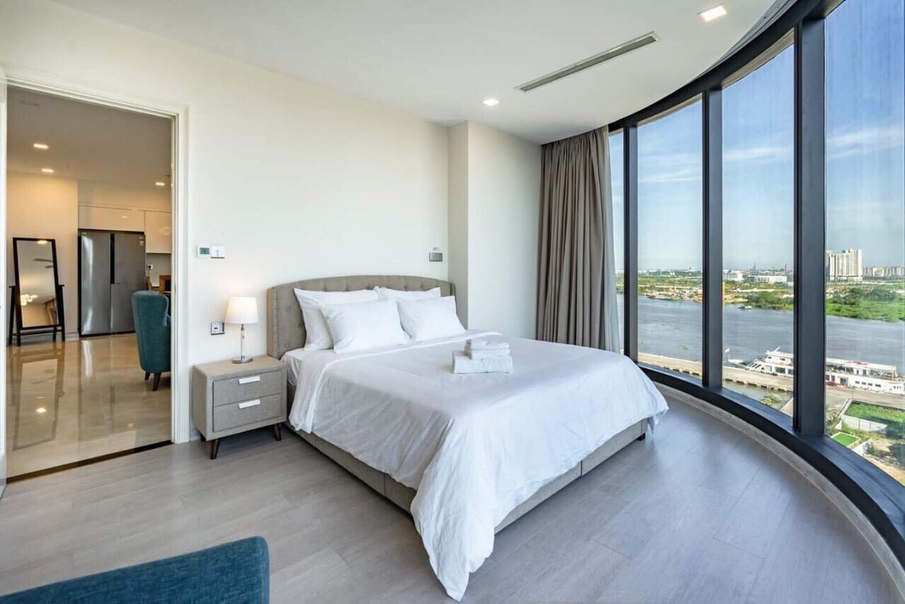 VINHOMES GOLDEN RIVER, 3 BEDROOM, FULLY FURNISHED, RIVER VIEW image