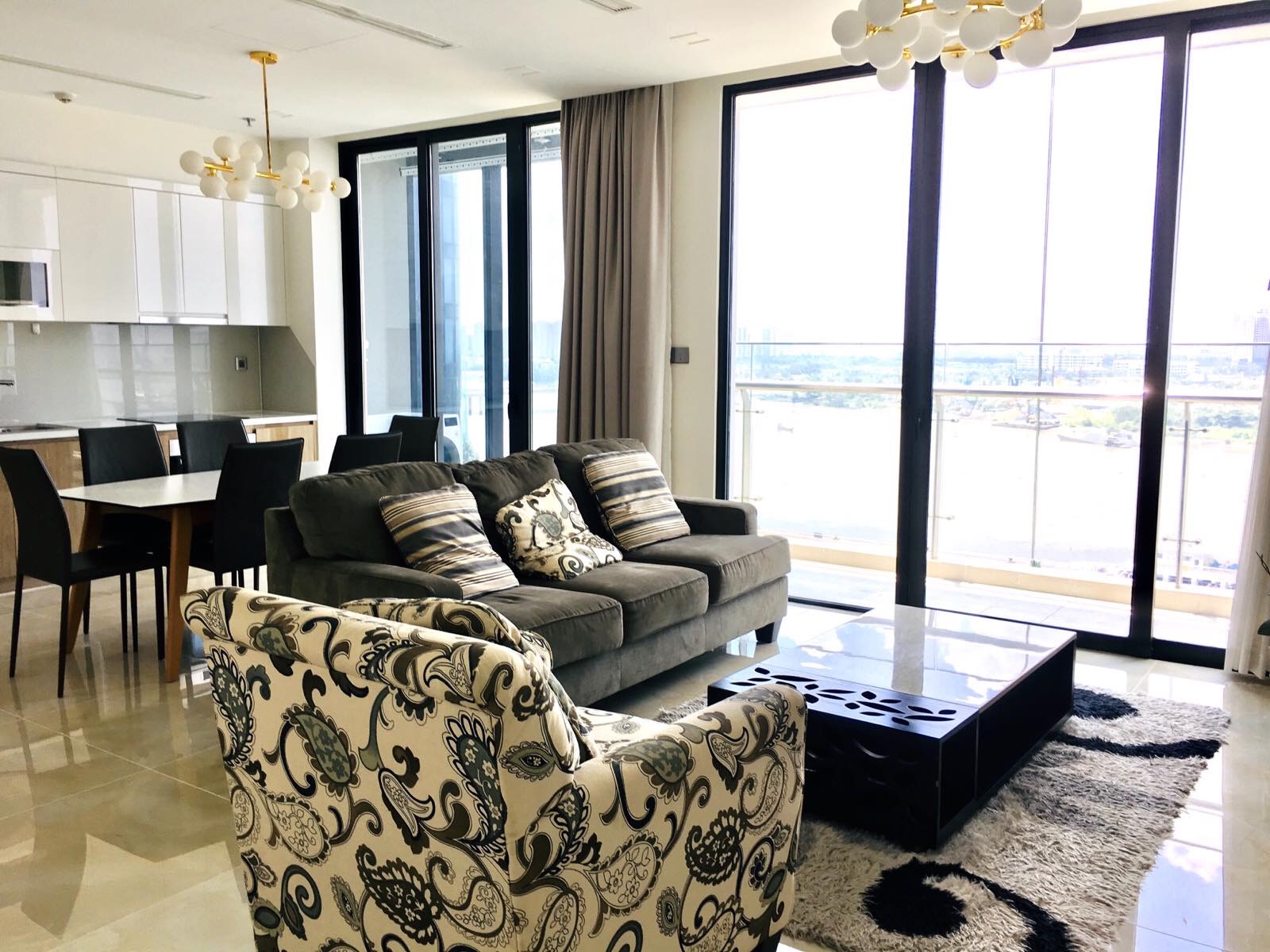 VINHOMES GOLDEN RIVER, 3 BEDROOM, FULLY FURNISHED, RIVER VIEW image