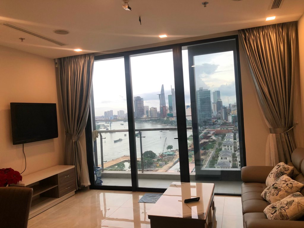 VINHOMES GOLDEN RIVER, 2 BEDROOMS, FULLY FURNISHED, RIVER & BITEXCO VIEW image
