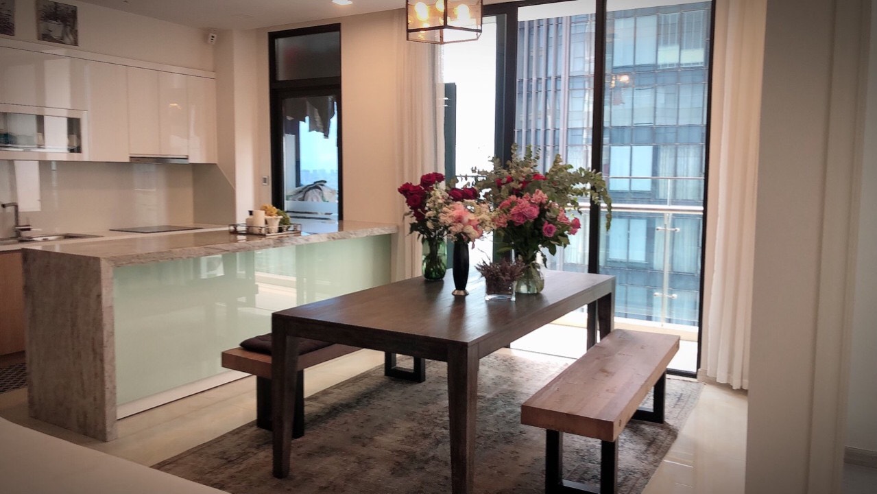 VINHOMES GOLDEN RIVER, 3 PHÒNG NGỦ, ĐẦY ĐỦ NỘI THẤT, VIEW SÔNG VÀ QUẬN 1 image