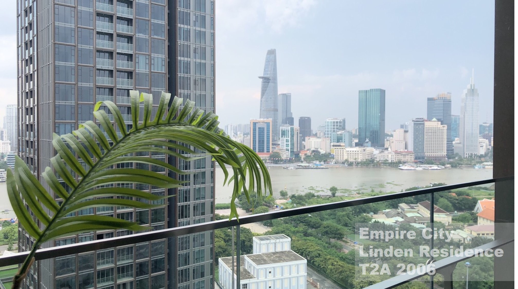 EMPIRE CITY - THU THIEM AREA, 1 BEDROOM, FULLY FURNISHED, RIVER VIEW image