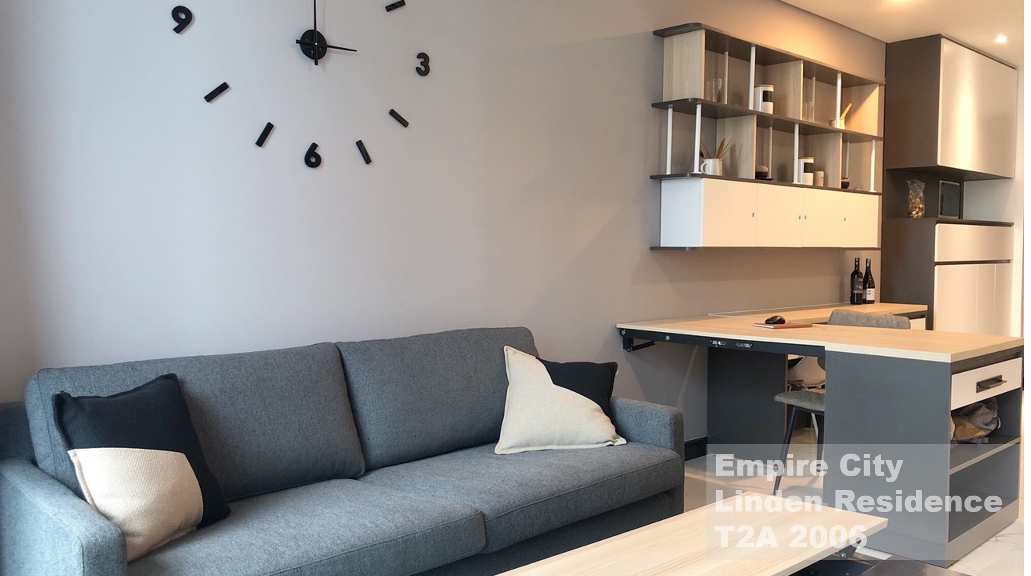 EMPIRE CITY - THU THIEM AREA, 1 BEDROOM, FULLY FURNISHED, RIVER VIEW image