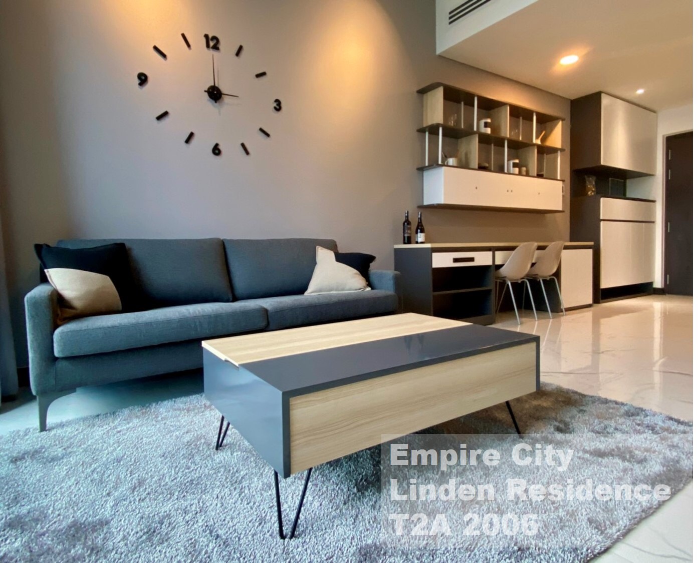 EMPIRE CITY - THU THIEM AREA, 1 BEDROOM, FULLY FURNISHED, RIVER VIEW image