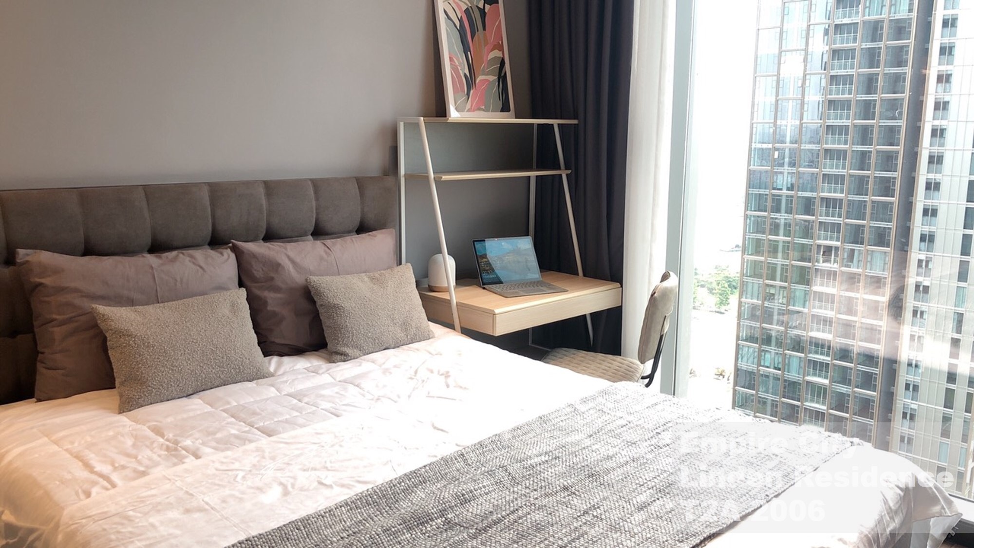 EMPIRE CITY - THU THIEM AREA, 1 BEDROOM, FULLY FURNISHED, RIVER VIEW image