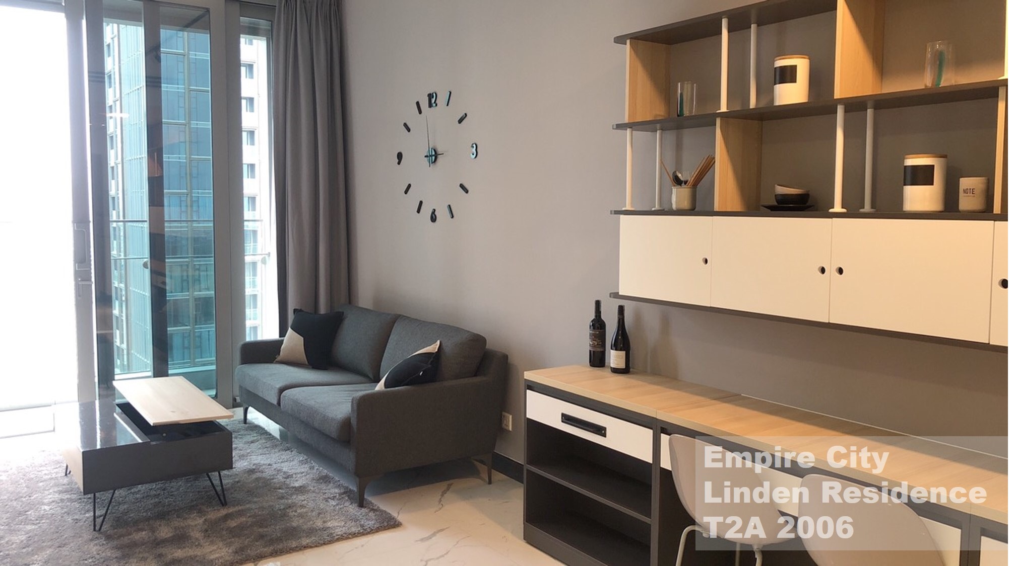 EMPIRE CITY - THU THIEM AREA, 1 BEDROOM, FULLY FURNISHED, RIVER VIEW image