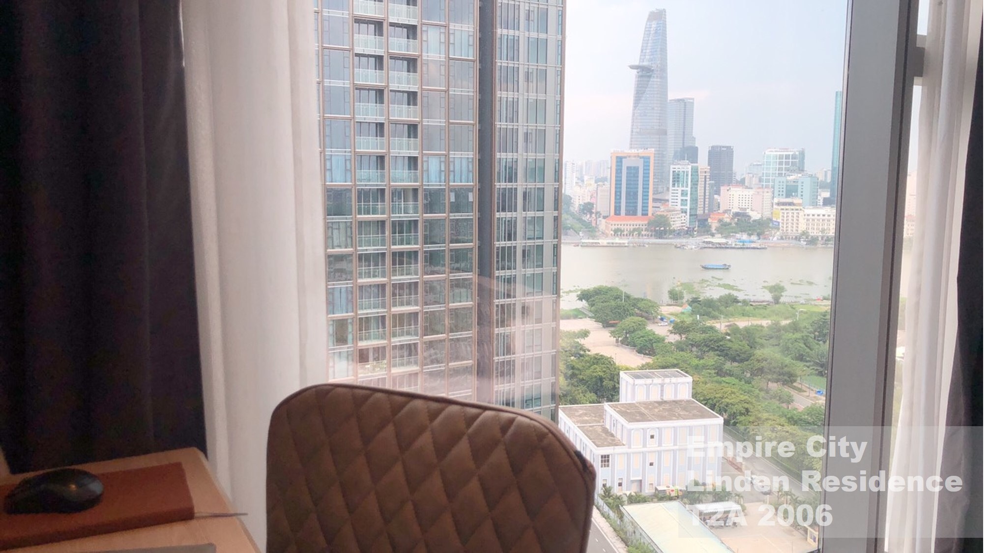 EMPIRE CITY - THU THIEM AREA, 1 BEDROOM, FULLY FURNISHED, RIVER VIEW image