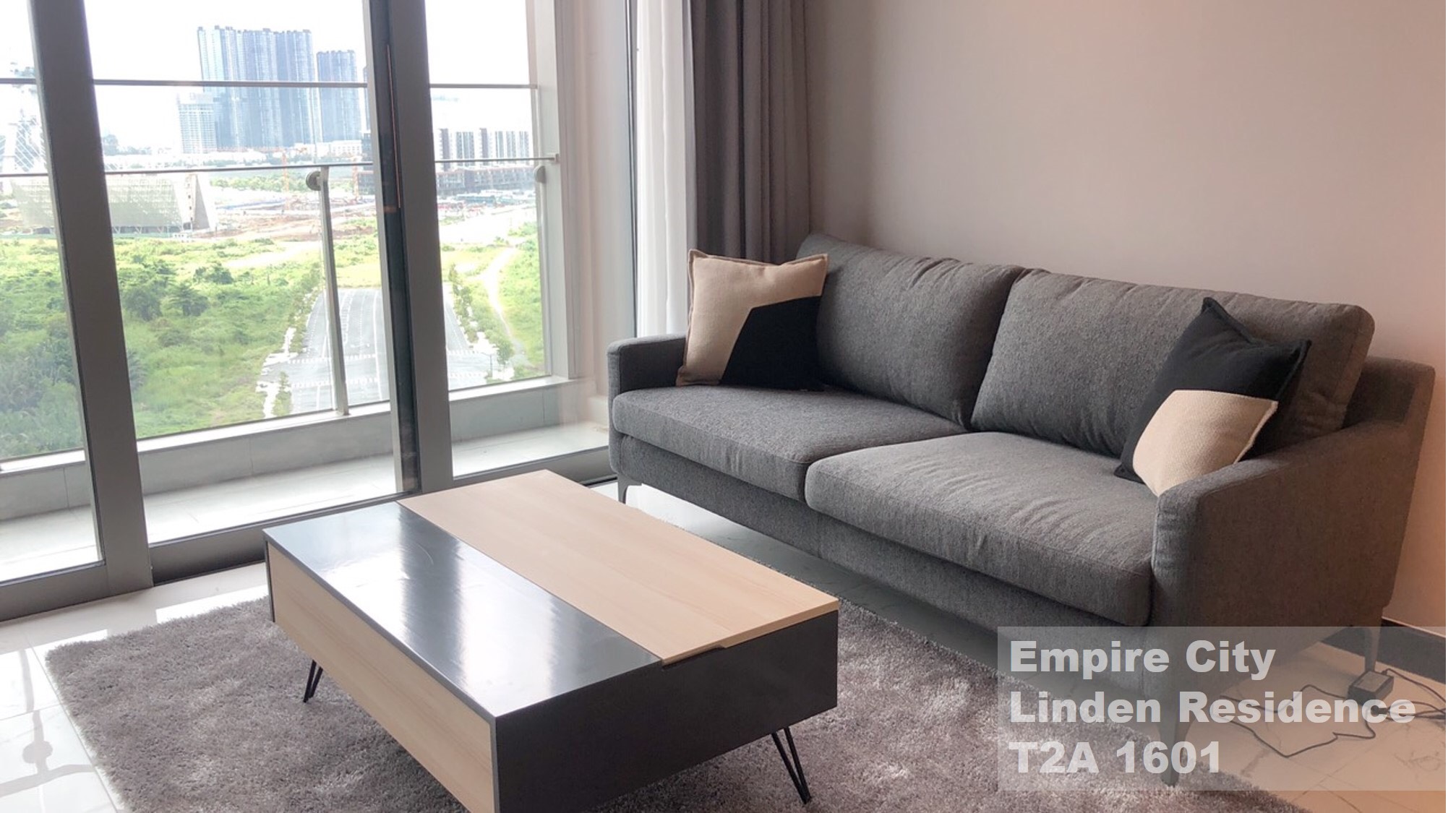 EMPIRE CITY THU THIEM, 1 BEDROOM, FULLY NICE FURNISHED, RIVER VIEW image