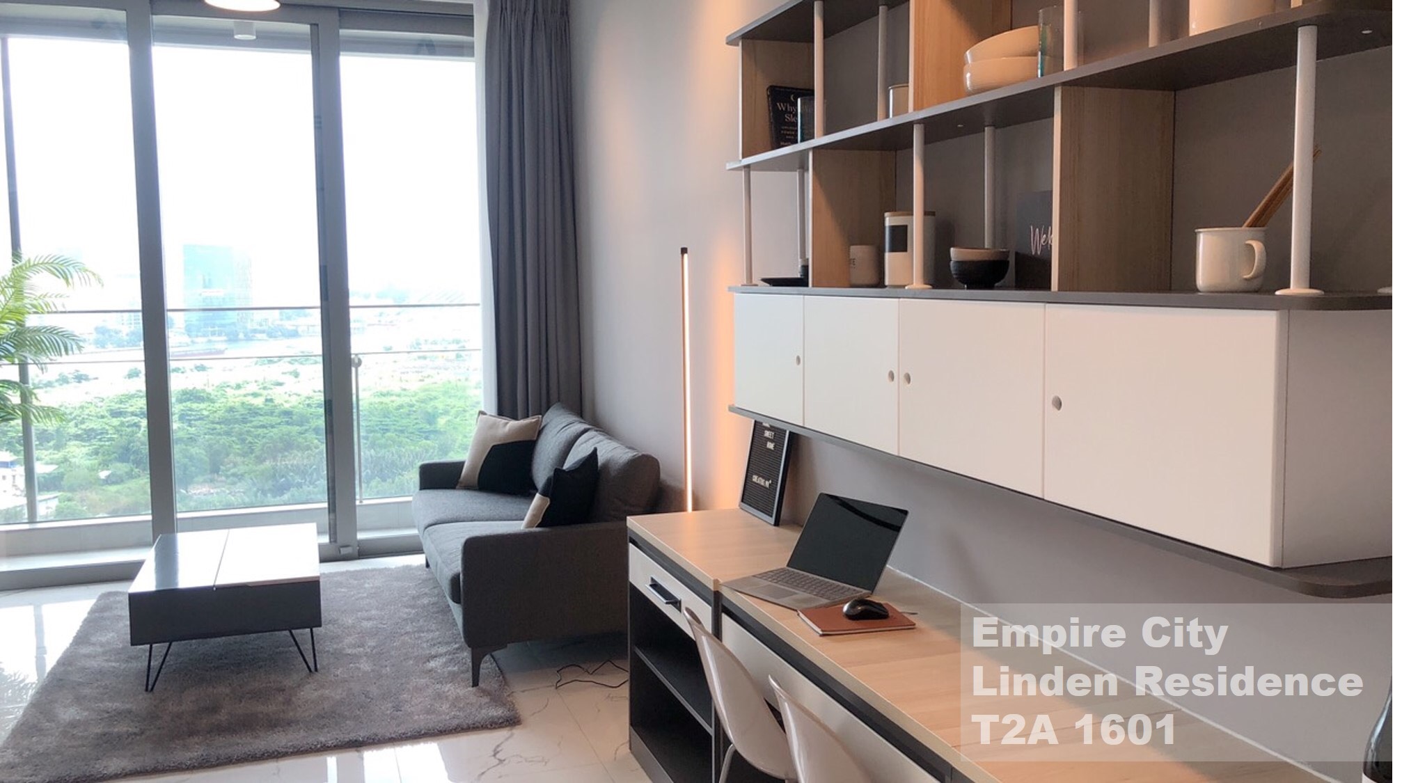 EMPIRE CITY THU THIEM, 1 BEDROOM, FULLY NICE FURNISHED, RIVER VIEW image