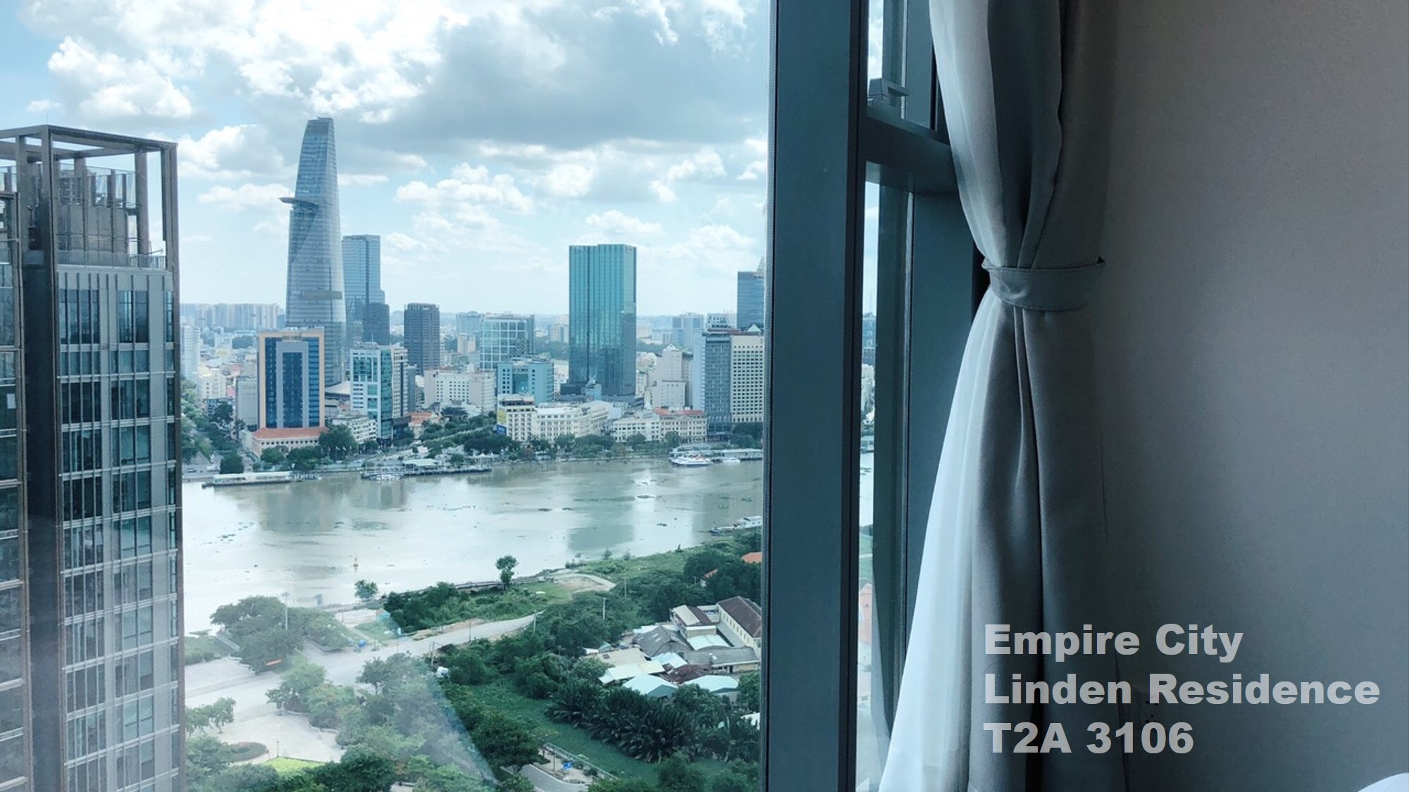 EMPIRE CITY THU THIEM, 1 BEDROOM, HIGH FLOOR, FULLY FURNISHED, RIVER VIEW image