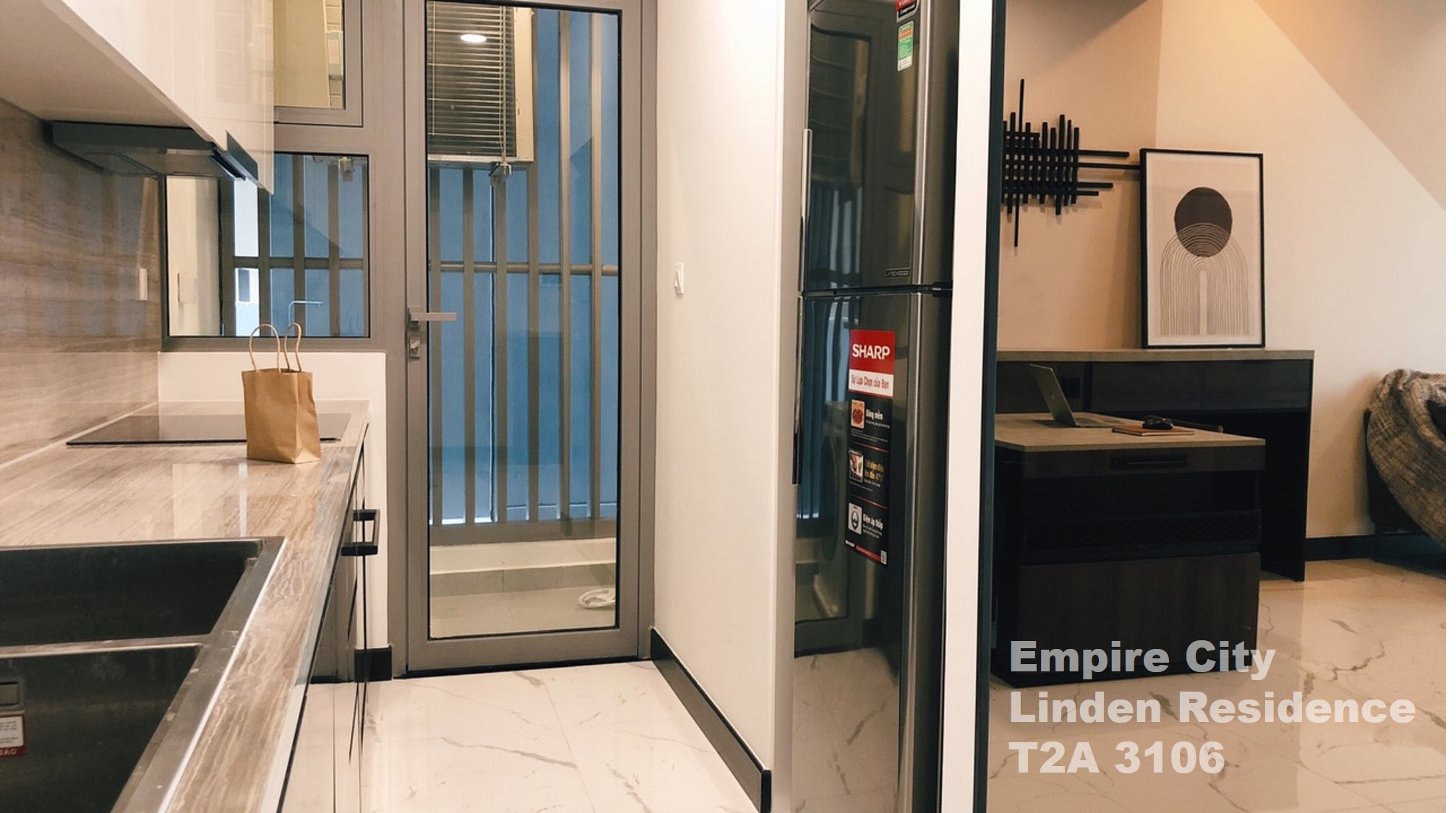 EMPIRE CITY THU THIEM, 1 BEDROOM, HIGH FLOOR, FULLY FURNISHED, RIVER VIEW image