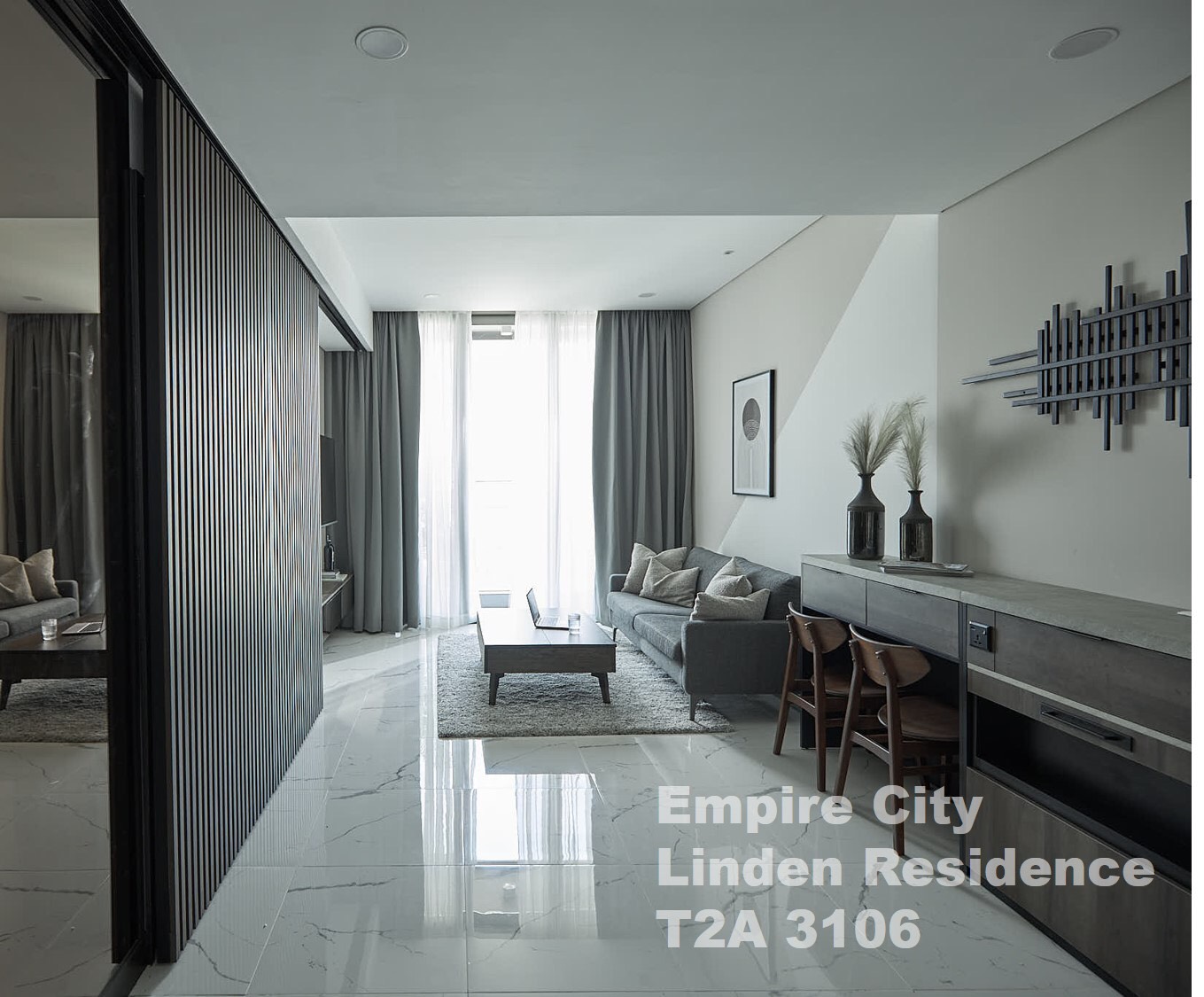 EMPIRE CITY THU THIEM, 1 BEDROOM, HIGH FLOOR, FULLY FURNISHED, RIVER VIEW image