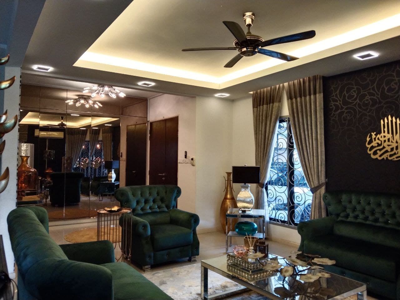 3.5 STOREY CORNER LOT SEMI D HOUSE TAMAN SAUJANA PALMA, KAJANG SELANGOR image