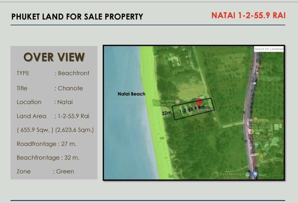 Luxury Unique Beach Front Villa In Natai (SUC-1017) image